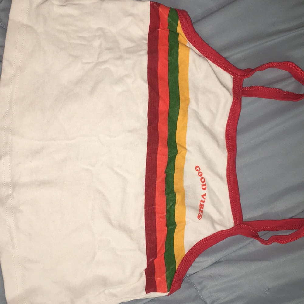 Good Vibes crop top